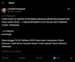 Konflik Internal dalam Manajemen Gudang Kasus Minus Stok yang Berujung Resign Massal